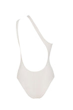Load image into Gallery viewer, Capri White One Shoulder Swimsuit
