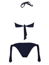 Φόρτωση εικόνας στο εργαλείο προβολής Συλλογής, High Neck Bikini - Navy Blue
