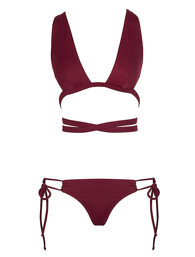 Vest Bikini - Cherry