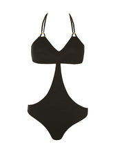 Load image into Gallery viewer, Lace Monokini - Black
