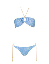 Load image into Gallery viewer, Two Side Bikini - Aqua Print
