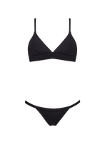 Load image into Gallery viewer, Mini Triangle Bikini - Black Rip
