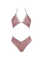 Load image into Gallery viewer, Pink Lurex Glow Bikini
