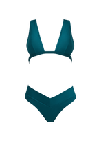 Load image into Gallery viewer, Emerald Rip Vest Bikini
