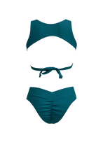Load image into Gallery viewer, Emerald Rip Vest Bikini

