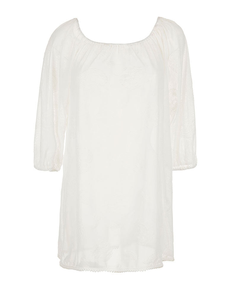 White Off Shoulders Dress